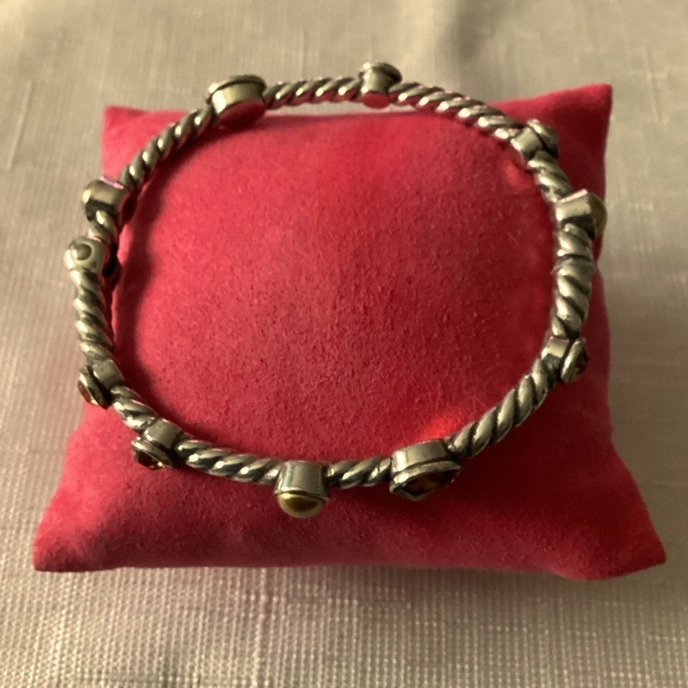 Brighton Vintage Silver Bangle